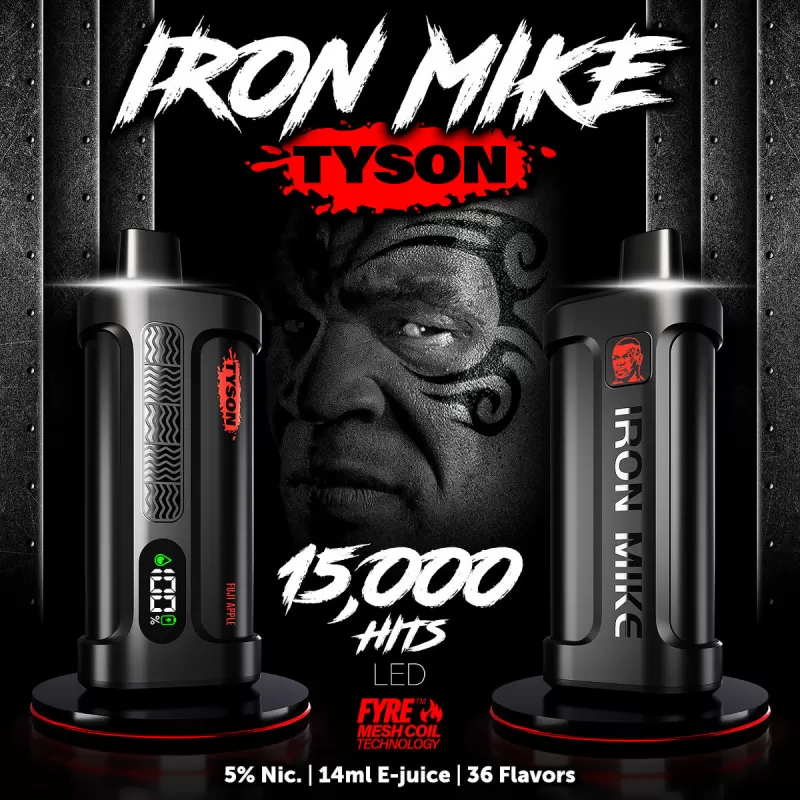 Tyson 2.0 Iron Mike 15K Disposable Device - 15,000 Puffs - Pineapple Mango