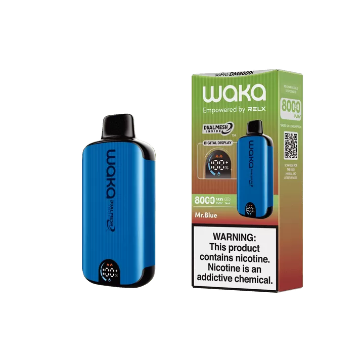 WAKA SoPro DM8000 14mL 8000 Puff Disposable *** - Spearmint - Image 2