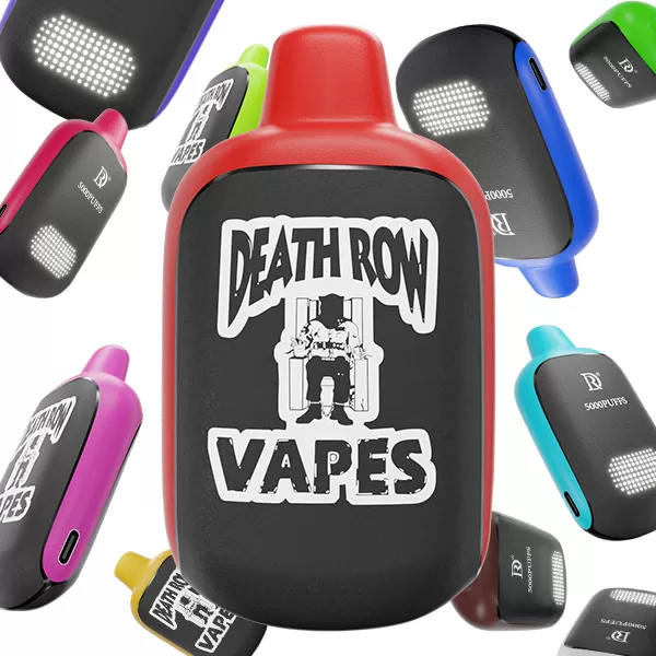 Death Row Vapes Disposable | 5000 Puffs | 10.5mL | 50mg *** - Candy 50mg
