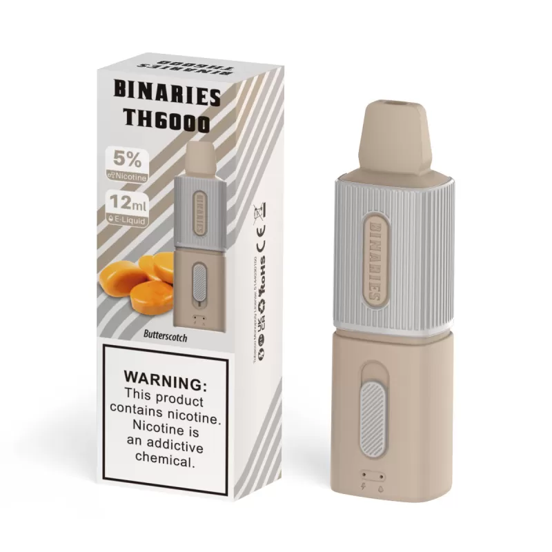 Binaries Cabin TH6000 Disposable | 6000 Puffs | 12mL | 50mg *** - Blueberry Lemon Ice - Image 2
