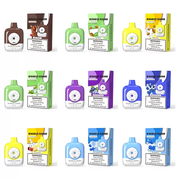 Binaries Cabin Disposable SE | 6000 Puffs | 12mL | 50mg *** - Green Grape Ice
