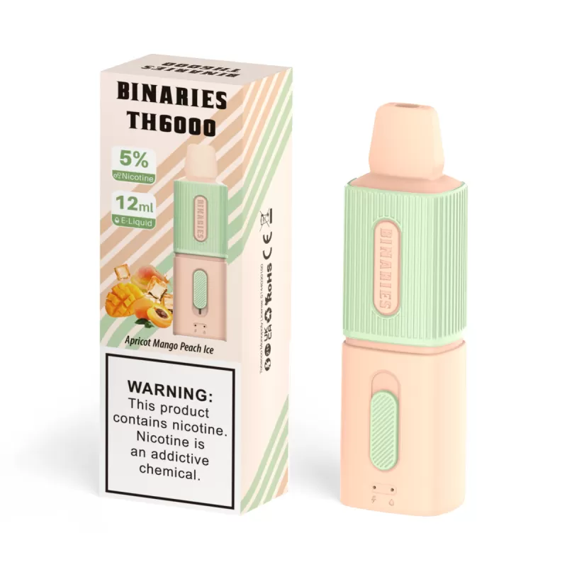 Binaries Cabin TH6000 Disposable | 6000 Puffs | 12mL | 50mg *** - Creamy Tobacco - Image 3