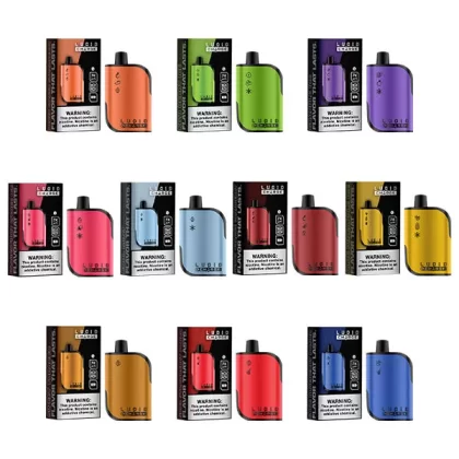 Lucid Charge Disposable 7000 Puffs 14mL 50mg *** - Bluerazz Lemonade Ice