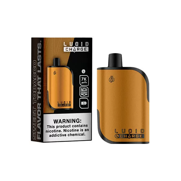 Lucid Charge Disposable 7000 Puffs 14mL 50mg *** - Peach Orange Cranberry - Image 3