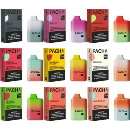 Charlies - Pachamama Syn Disposable | 4500 Puffs | 12mL *** - Grapple Berry Ice