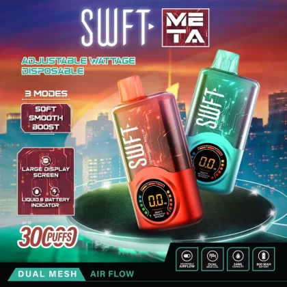 SWFT Meta 30K Rechargeable Disposable Device - 30000 Puffs - Apple Mango Melon