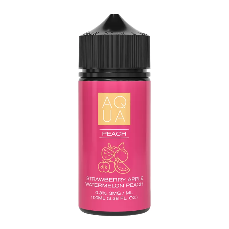 Pure Peach Aqua 100mL - 3MG