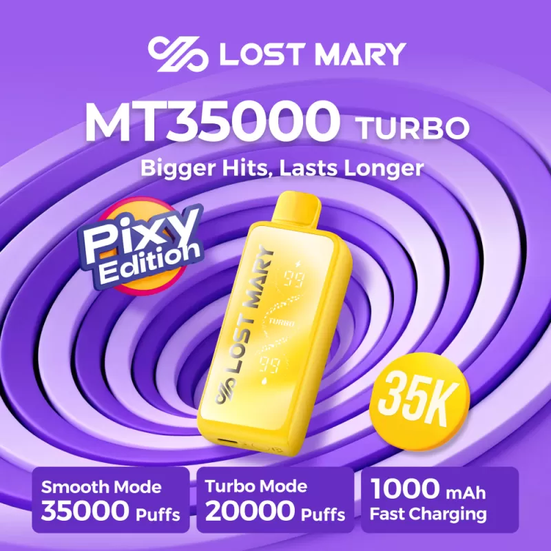 Lost Mary MT35K "Pixy Edition" Disposable Device - 35,000 Puffs - Red Pixy