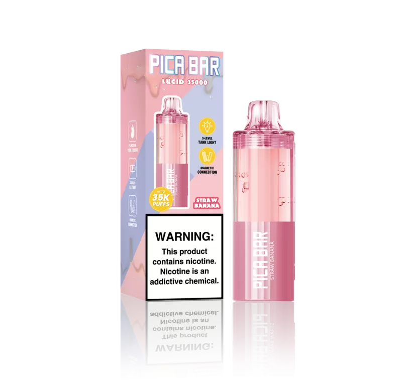 Assembled in USA | PICA BAR Lucid 35K Disposable POD - 35,000 Puffs - Coffee - Image 3