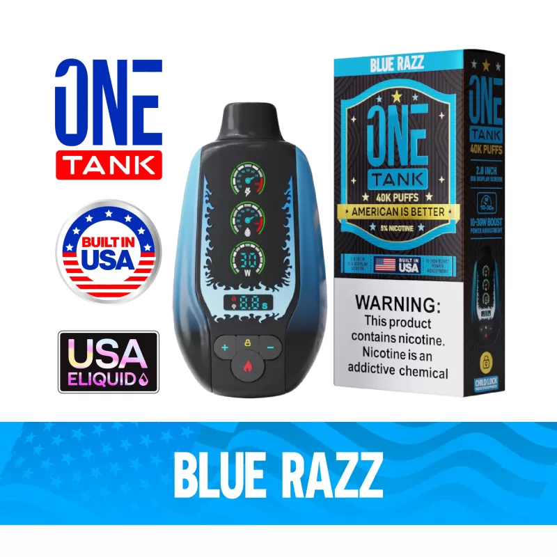ONE TANK 40K Disposable Device - 40,000 Puffs - Sour Apple Ice - Image 2