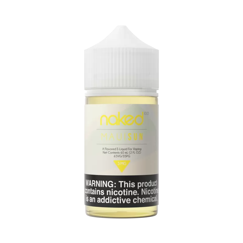 Naked 100 - Maui Sun - 60ML E-Liquid - 12MG