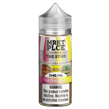 MRKTPLCE - “THE STND” Pink Punch Berry - 100ML E-Liquid - 6MG