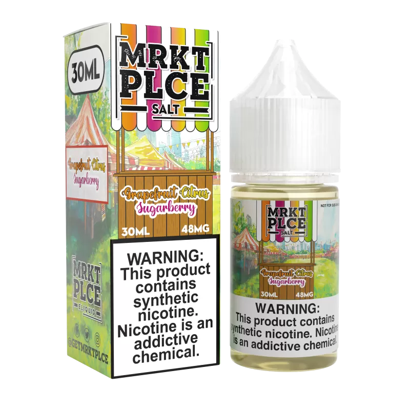 MRKTPLCE SALT - Grapefruit Citrus Sugarberry - 30ML E-Liquid - 24MG