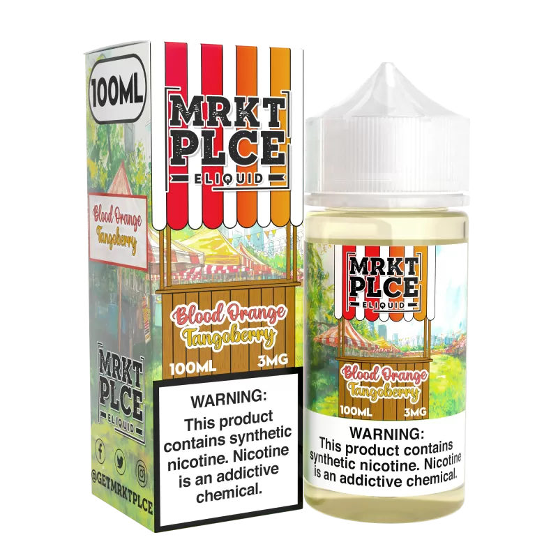 MRKTPLCE - Blood Orange Tangoberry - 100ML E-Liquid - 3MG