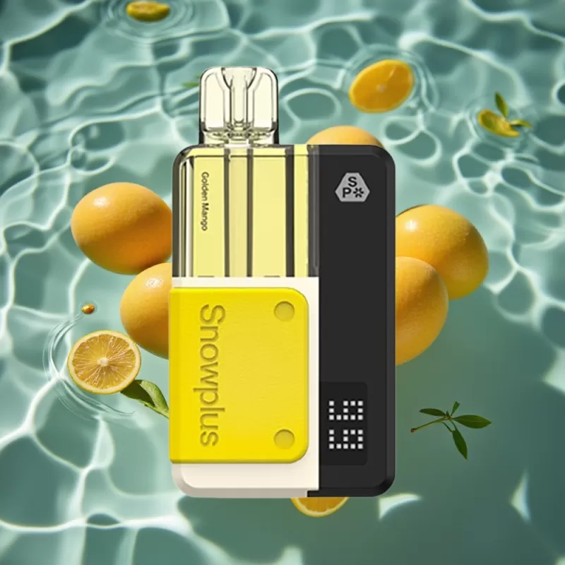 Snowplus Swift 5000 Puffs Dual Mesh 1000mAh Prefilled Pod Kit – Golden Mango