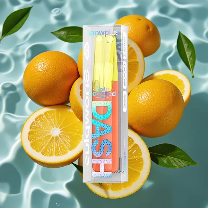 Snowplus Dash 4000 Puffs Disposable Device 7.5ml Orange Soda Ceramic Coil 530mAh - Image 2