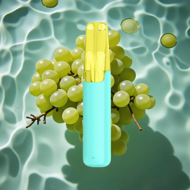 Snowplus Dash 4000 Puffs Disposable Device – Green Grape, 7.5ml, 530mAh, Ceramic Atomizer