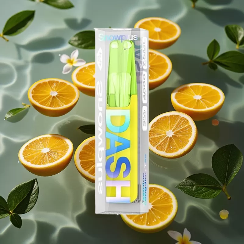 Snowplus Dash 4000 Puffs Disposable Device Jasmine LongJing Tea – Ceramic Coil, 7.5mL E-liquid, 530mAh Battery - Image 2