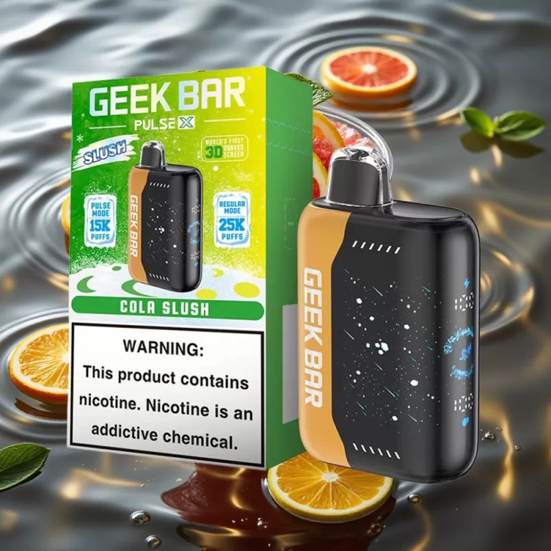 Geek Bar Pulse X 25000 Puffs Slush Edition Disposable Vape with Dual Mesh Coil & USB-C - Image 2