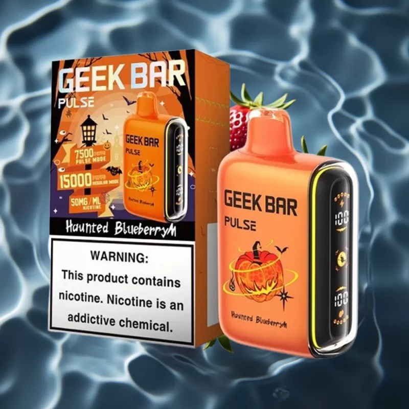 Geek Bar Pulse 15000 Puffs 16ML 5% Nicotine USB-C Halloween Edition Disposable Vape - Image 2