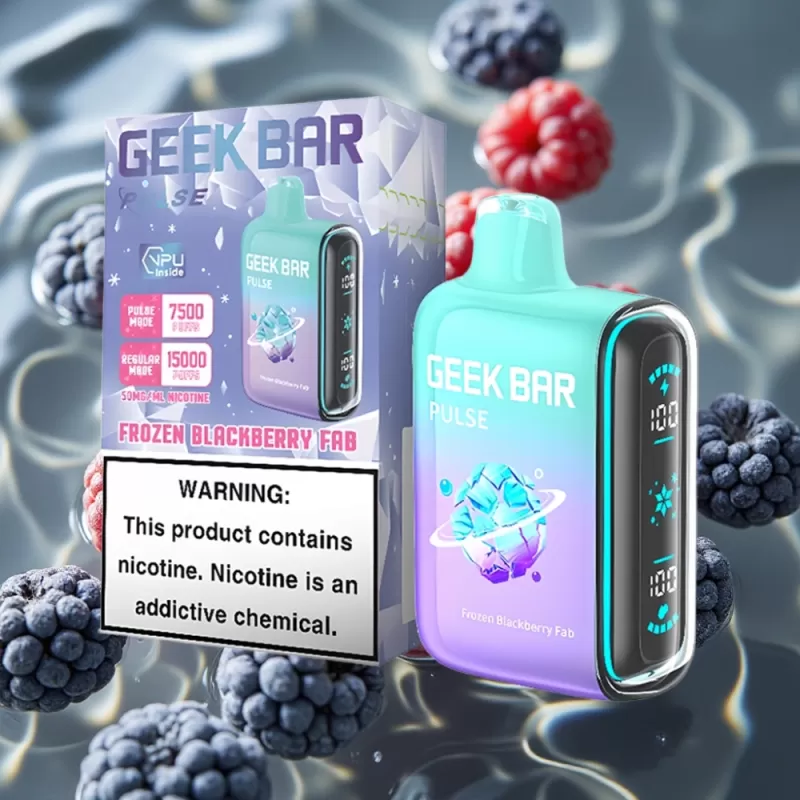 Geek Bar Pulse 15000 Puffs Frozen Edition 16ML 5% Nicotine USB-C Rechargeable - Image 2