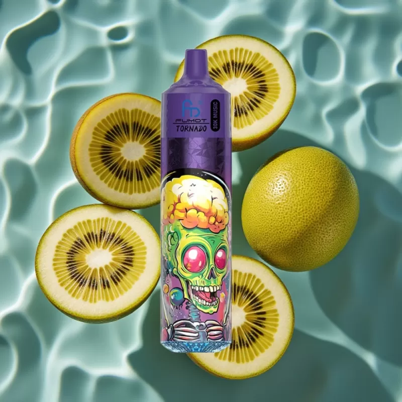 Fumot RandM Tornado 30000 Puffs Disposable Vape 30mL 5% Nicotine Kiwi Passion Fruit Guava