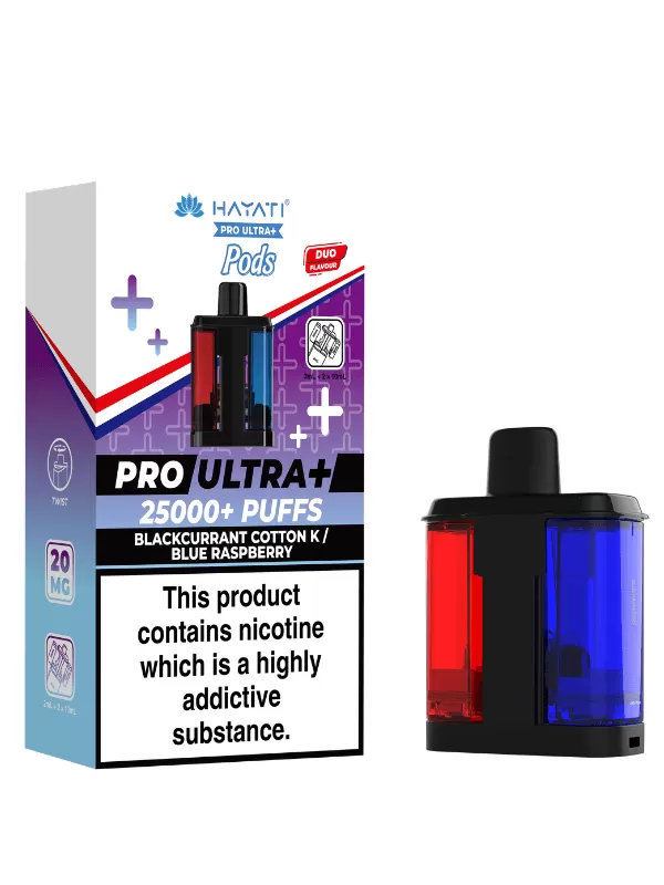Hayati Pro Ultra Plus 25K Prefilled Pod - STRAWBERRY WATERMELON
