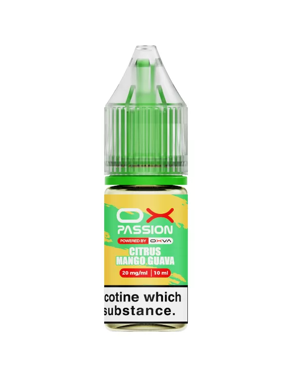Citrus Mango Guava OX Passion Nic Salt E-Liquid by OXVA - 10ml - 10mg