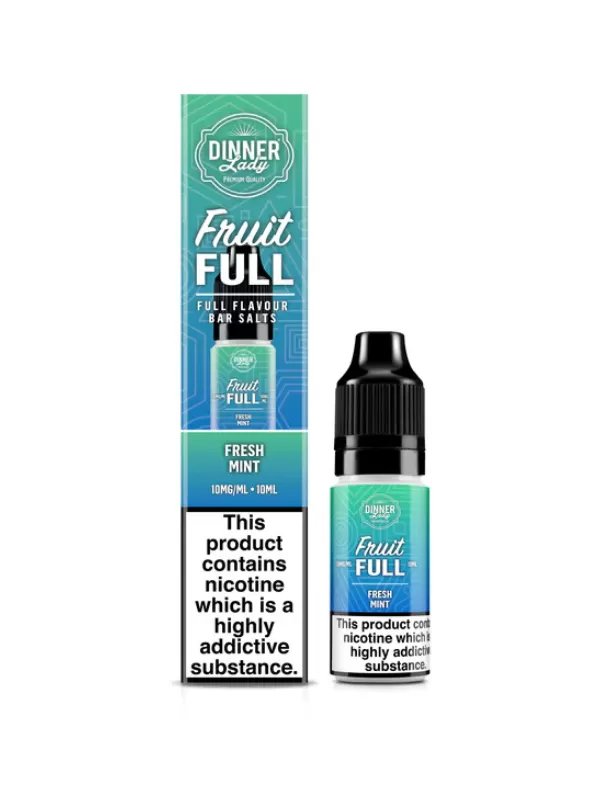 FRESH MINT BAR SALTS DINNER LADY FRUIT FULL 10ML E-LIQUID - 20mg - Image 2