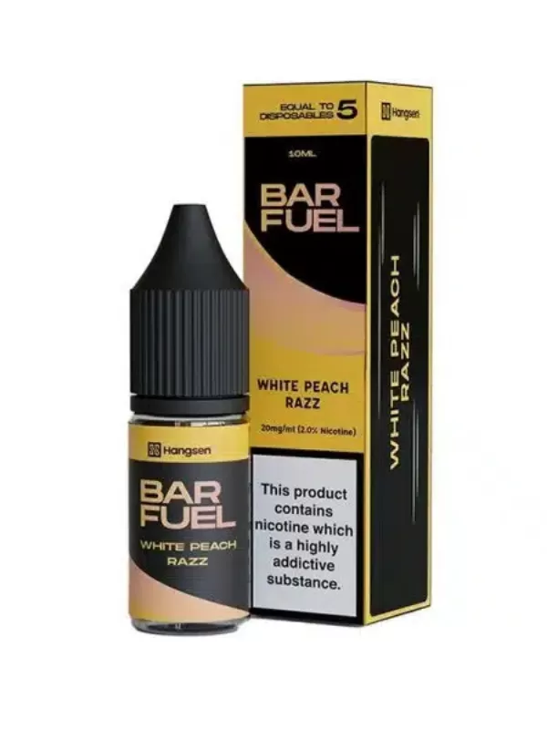 White Peach Razz Nic Salt Bar Fuel E Liquid – 10ML - 10mg
