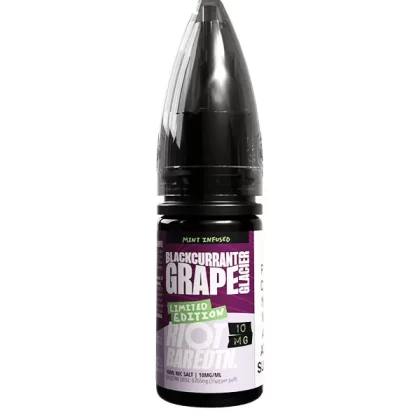 Blackcurrant Grape Glacier Riot Nic Salt E-Liquid - 10mg