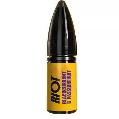 Blackcurrant Passionfruit Riot X Nic Salt E-Liquid - 5mg