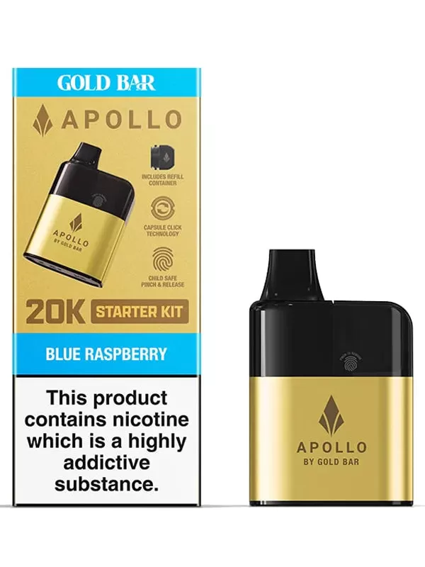 GOLD BAR Apollo Prefilled Pod Kit - Sour Apple - Image 2