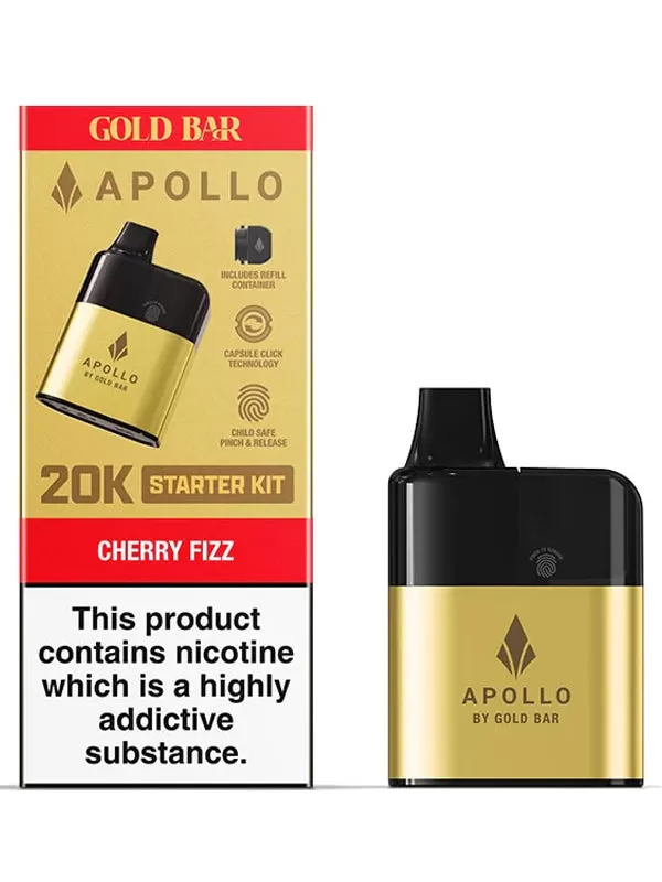 GOLD BAR Apollo Prefilled Pod Kit - Sour Apple - Image 3