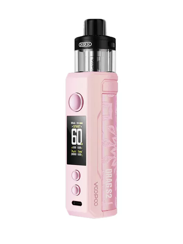 VOOPOO DRAG S2 POD MOD KIT 60W - Colorful Silver - Image 2