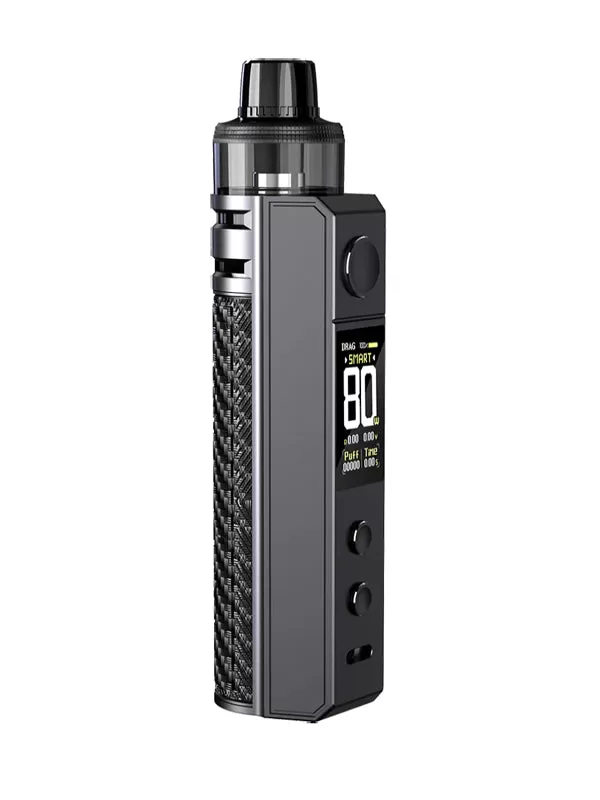 Voopoo DRAG H80S Pod Kit 80W - Gray Carbon Fiber - Image 3