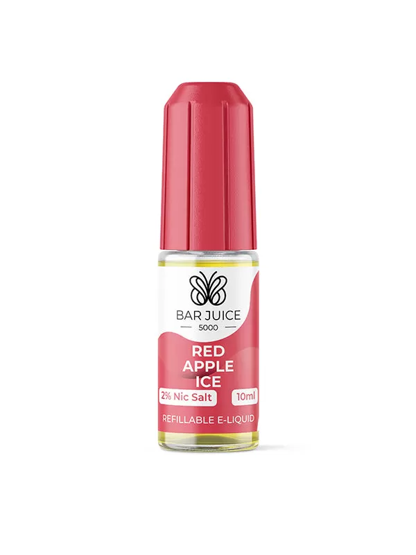 Bar Juice 5000 Red Apple Ice Nic Salt E-Liquid - 10mg
