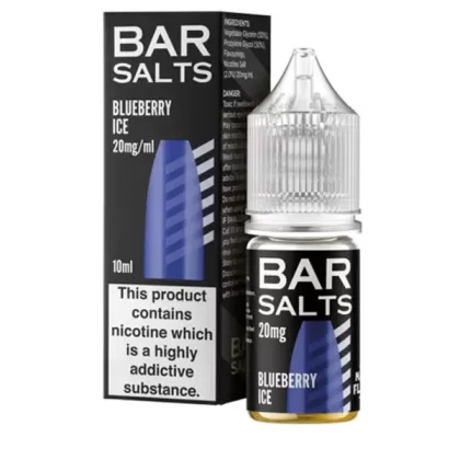 Bar Series by Major Flavor Blueberry Ice Nic Salt E-Liquid - 20mg