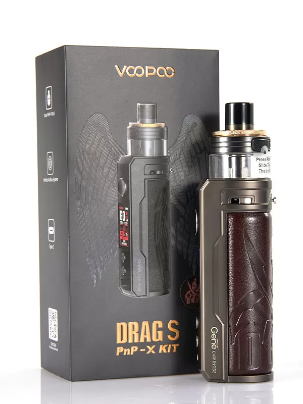 Voopoo Drag S PnP-X 60W - Shield Gold - Image 2