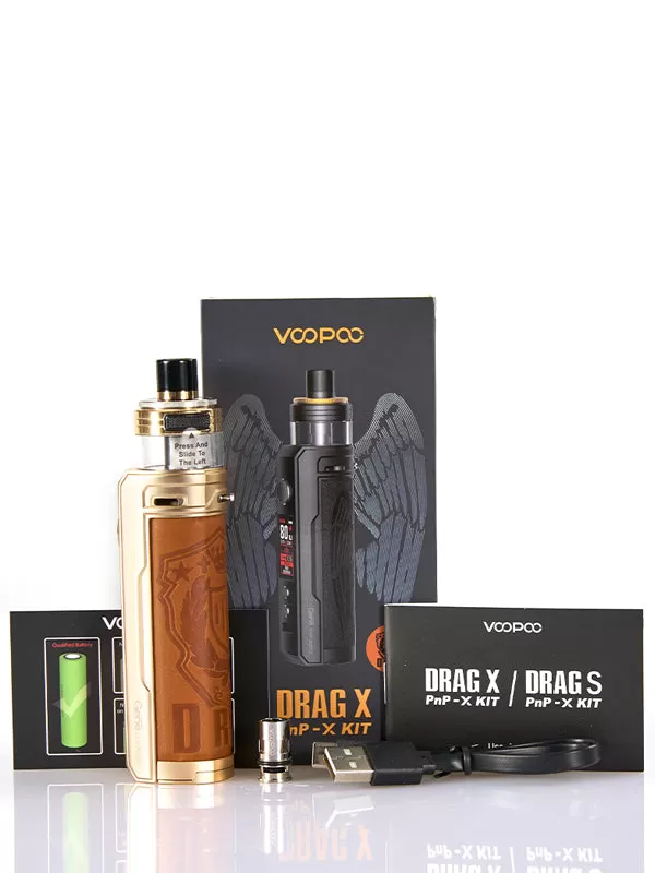 Voopoo Drag X PnP-X Pod Kit 80W - Shield Gold - Image 2