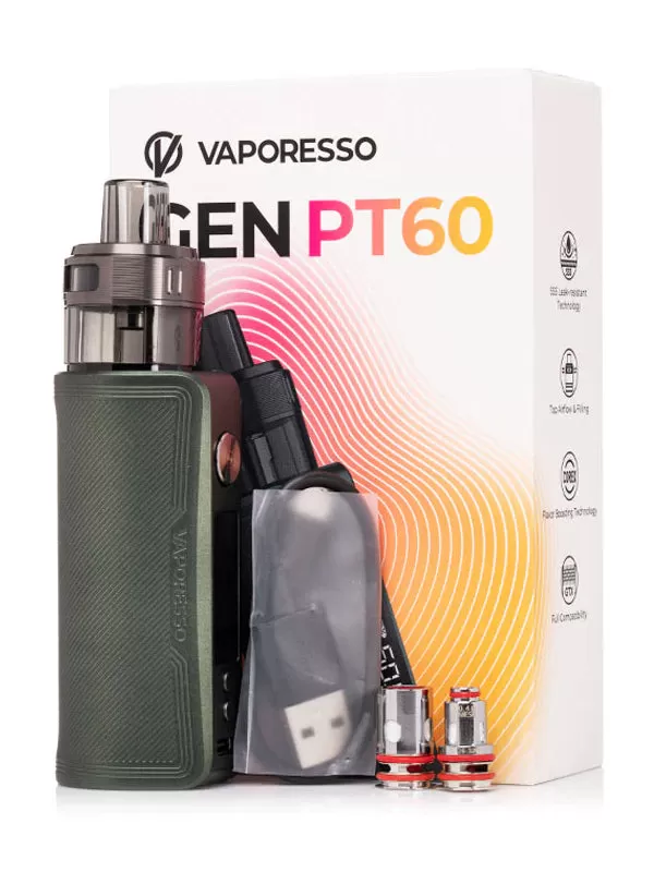 Vaporesso GEN PT60 Pod Kit 60W - Silver - Image 2