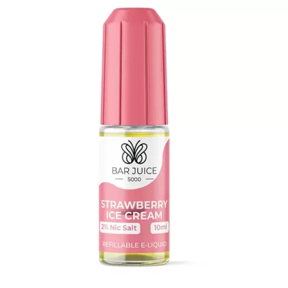 Bar Juice 5000 Strawberry Ice Cream Nic Salt E-Liquid - 10mg