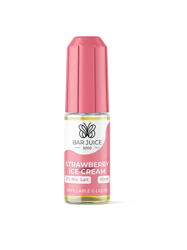 Bar Juice 5000 Strawberry Ice Cream Nic Salt E-Liquid - 10mg