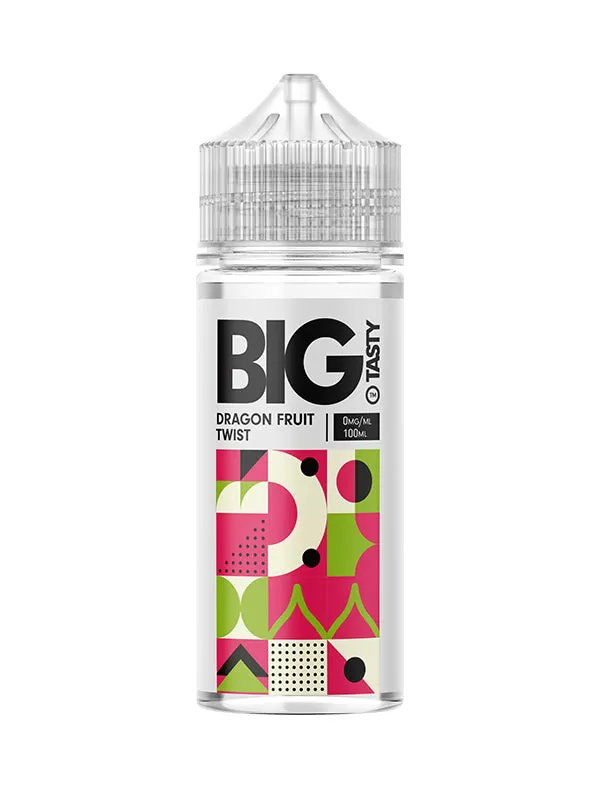 Big Tasty Exotic Dragon Fruit Twist E Liquid 120ml - 0mg