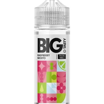 Big Tasty Juiced Raspberry Mojito E Liquid 120ml - 0mg