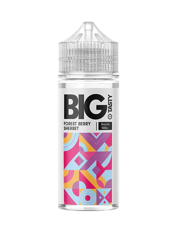 Big Tasty Candy Rush Forest Berry Sherbet E Liquid 120ml - 3mg