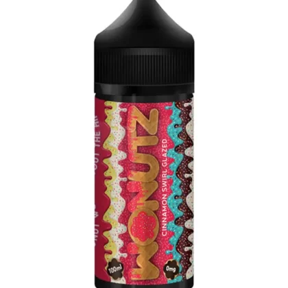 WONUTZ Cinnamon Swirl Glazed E-Liquid 120ml - 3mg (2 x Nic Shots)