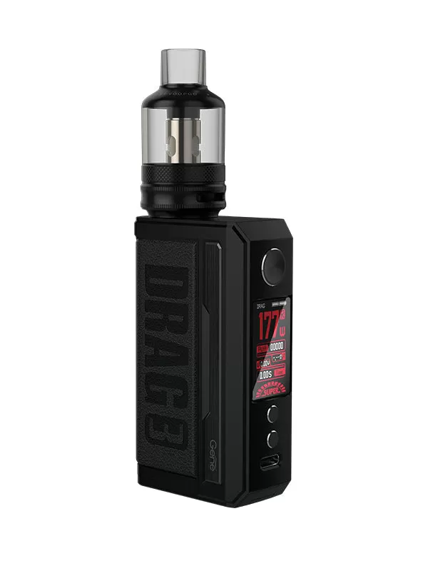 Voopoo Drag 3 177w Pod Mod Kit - Prussin Blue - Image 3