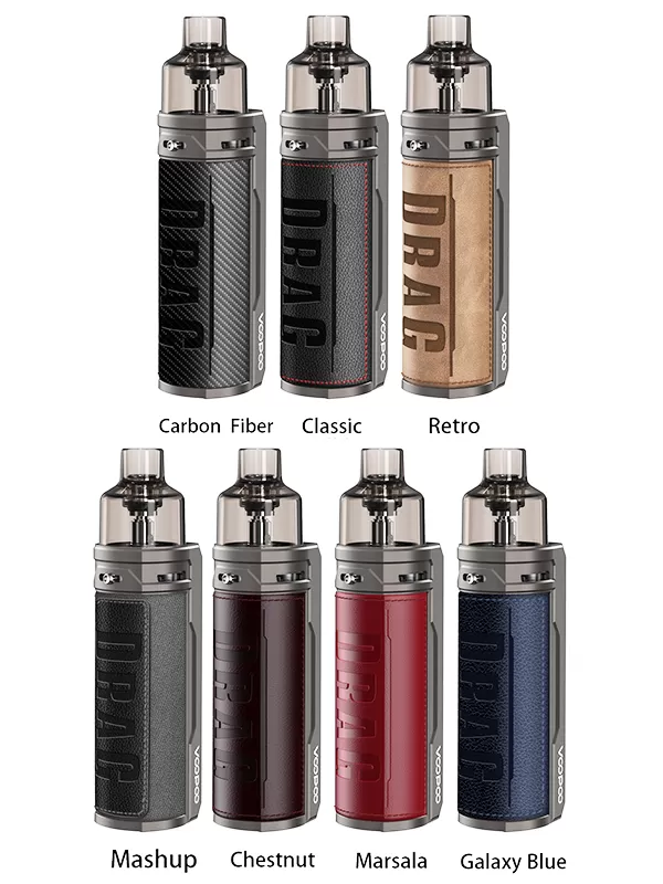 Voopoo Drag S 60W Pod Kit - Marsala - Image 2