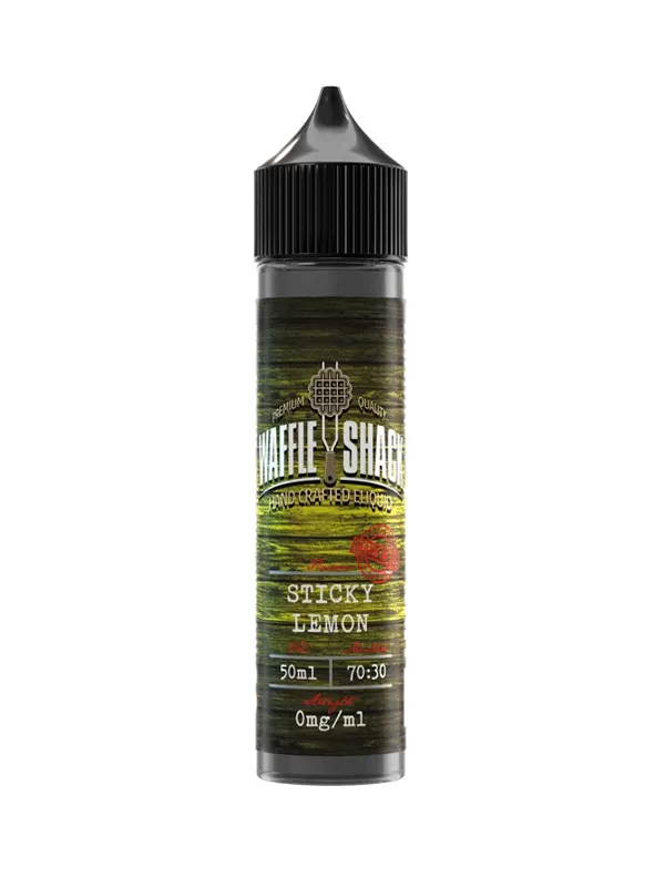 Waffle Shack Sticky Lemon 60ml E Liquid - 3mg